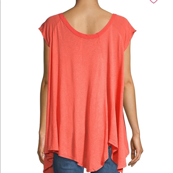 FREE PEOPLE Oversized - Keep it Casual - TOP Tee - Picture 6 of 8